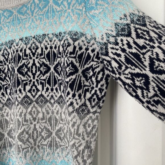 Talbots Fair Isle Snowflake Sweater - Picture 4 of 6